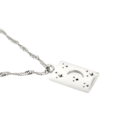 Midnight Lover Necklace Silver