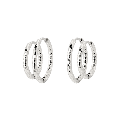 Prism Hoop Bundle Silver