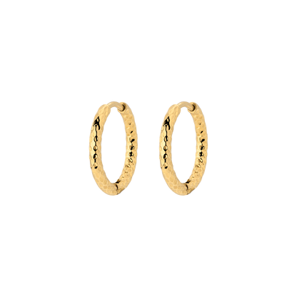 Prism Hoops Small Gold