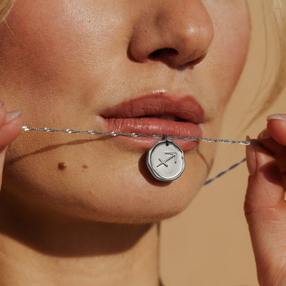 Zodiac Necklace Silver