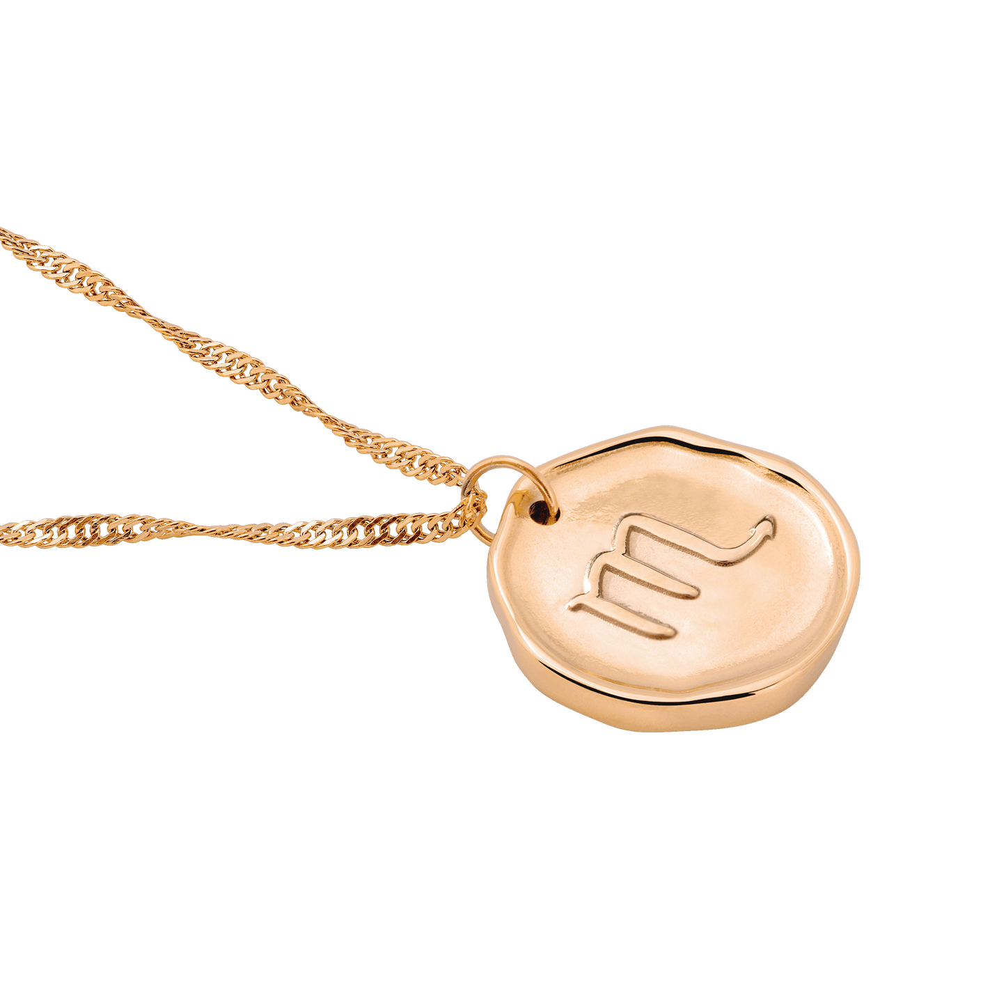 Zodiac Necklace – Scorpio Rose Gold