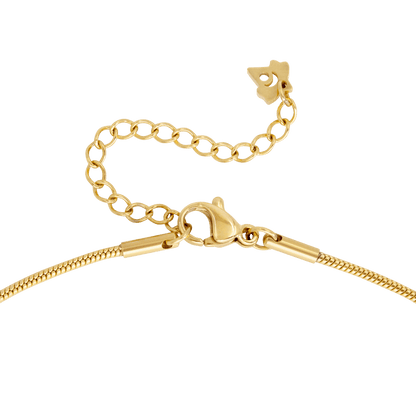 Shiny Stars Necklace Gold