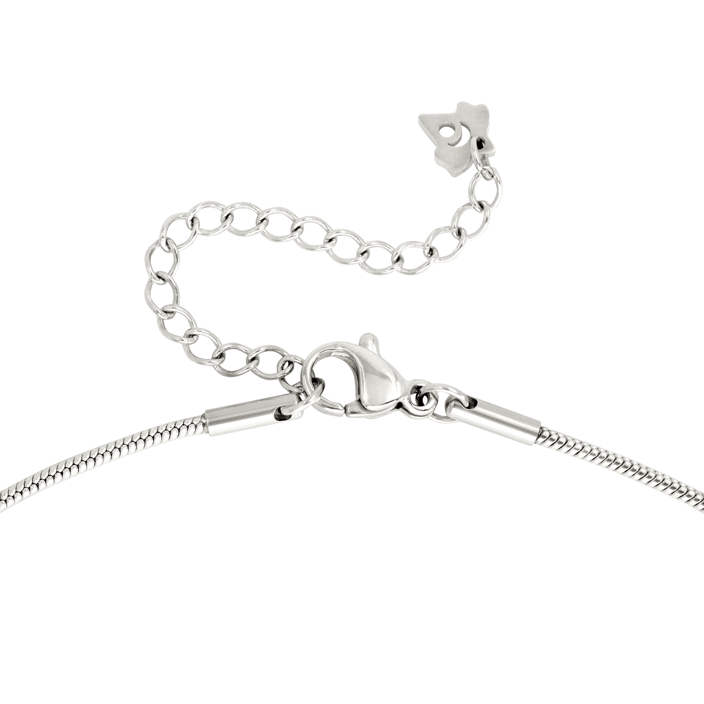 Shiny Stars Necklace Silver