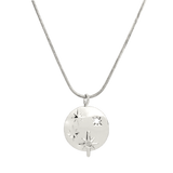 Shiny Stars Necklace Silver