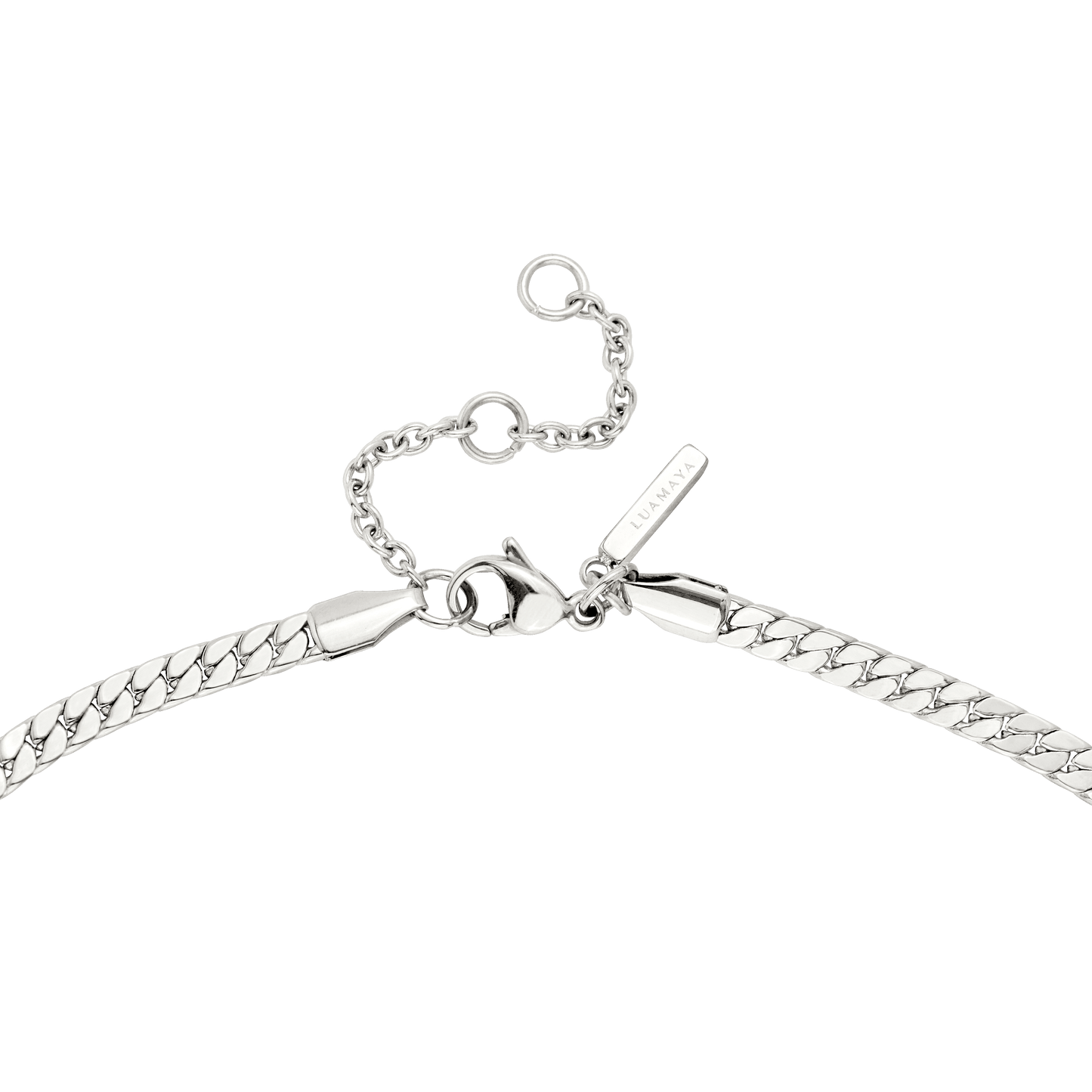 Snaked Necklace Silver