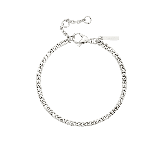 Spiga Chain Bracelet Silver