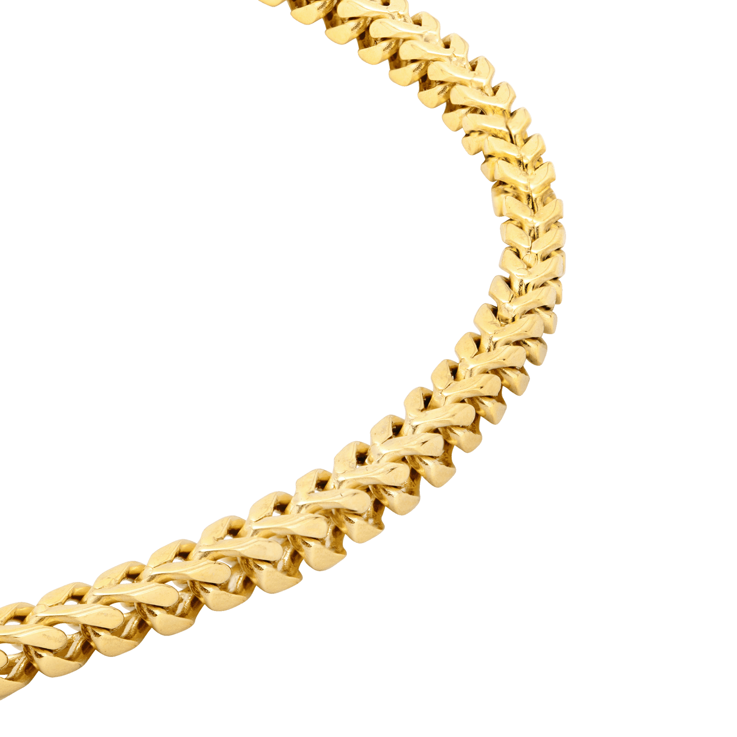Spiga Chain Necklace Gold