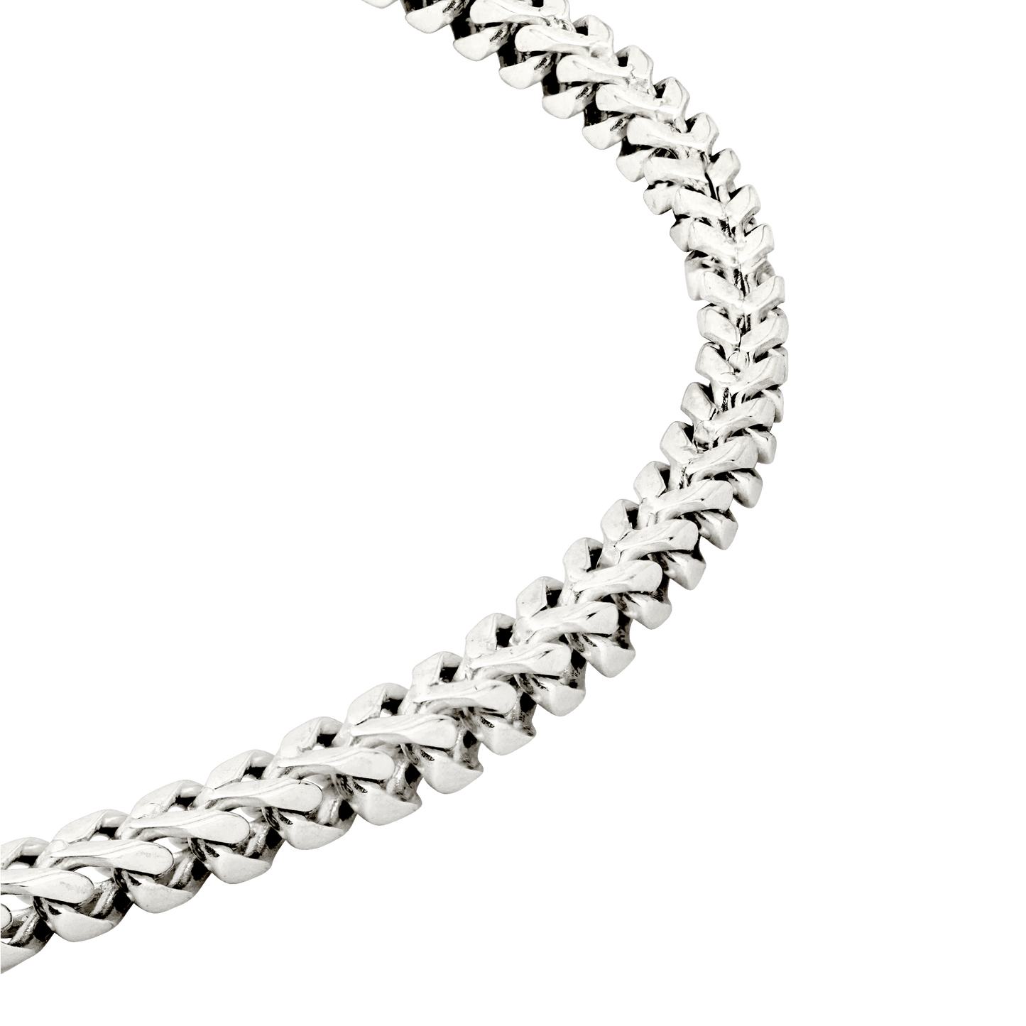 Spiga Chain Necklace Silver