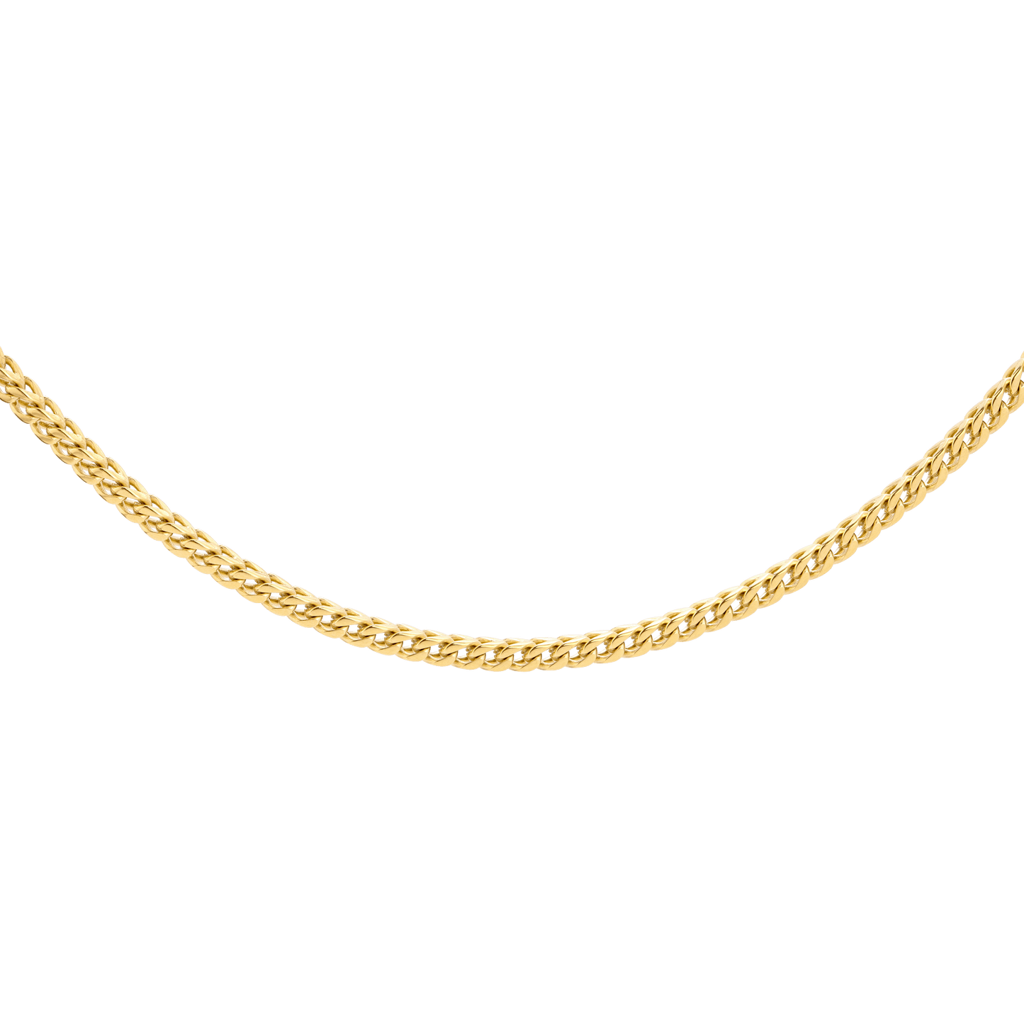 Spiga Chain Necklace Gold