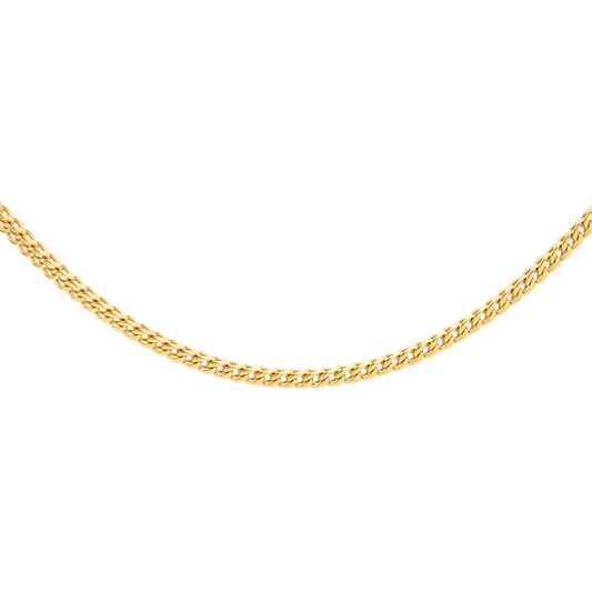 Spiga Chain Necklace Gold