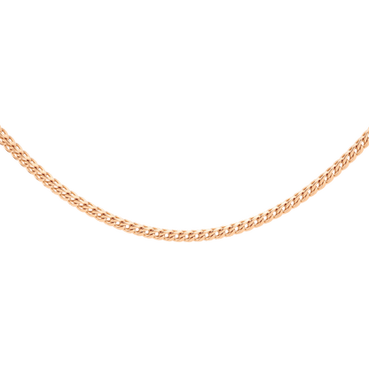 Spiga Chain Necklace Rose Gold