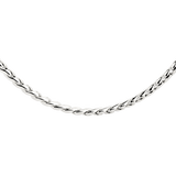 Spiral Links Necklace Silver