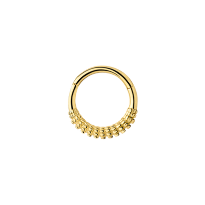 Striped Piercing Gold