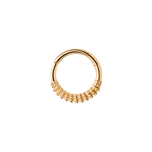 Striped Piercing Rose Gold