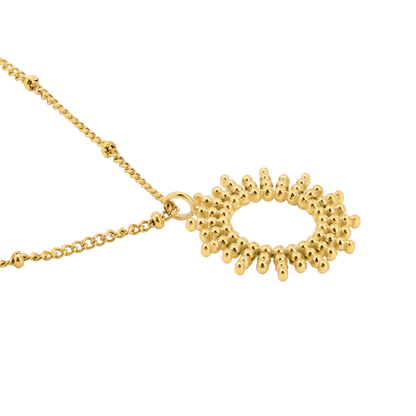 Sunny Beads Necklace Gold