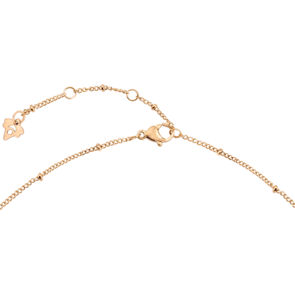 Sunny Beads Necklace Rose Gold