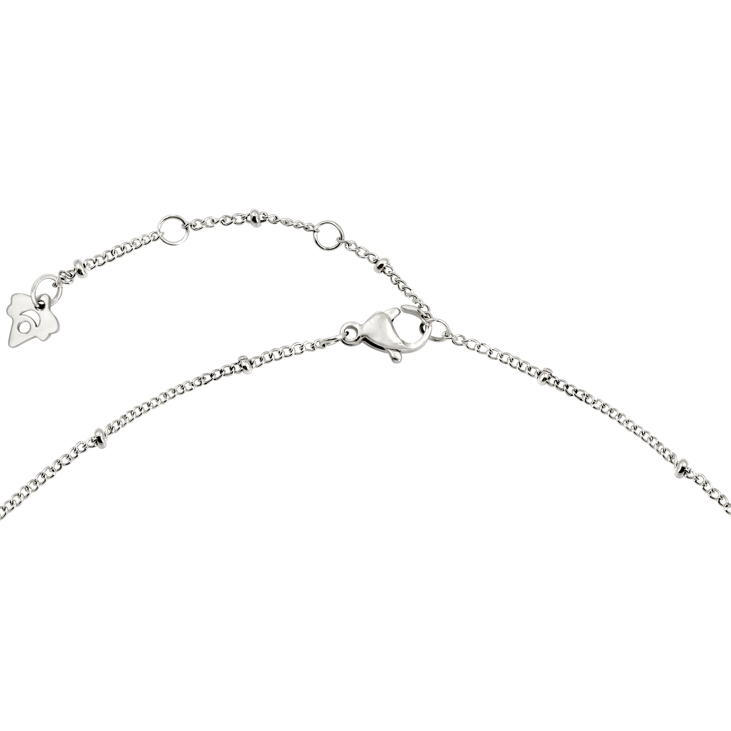 Sunny Beads Necklace Silver