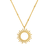 Sunny Beads Necklace Gold
