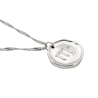 Zodiac Necklace Silver