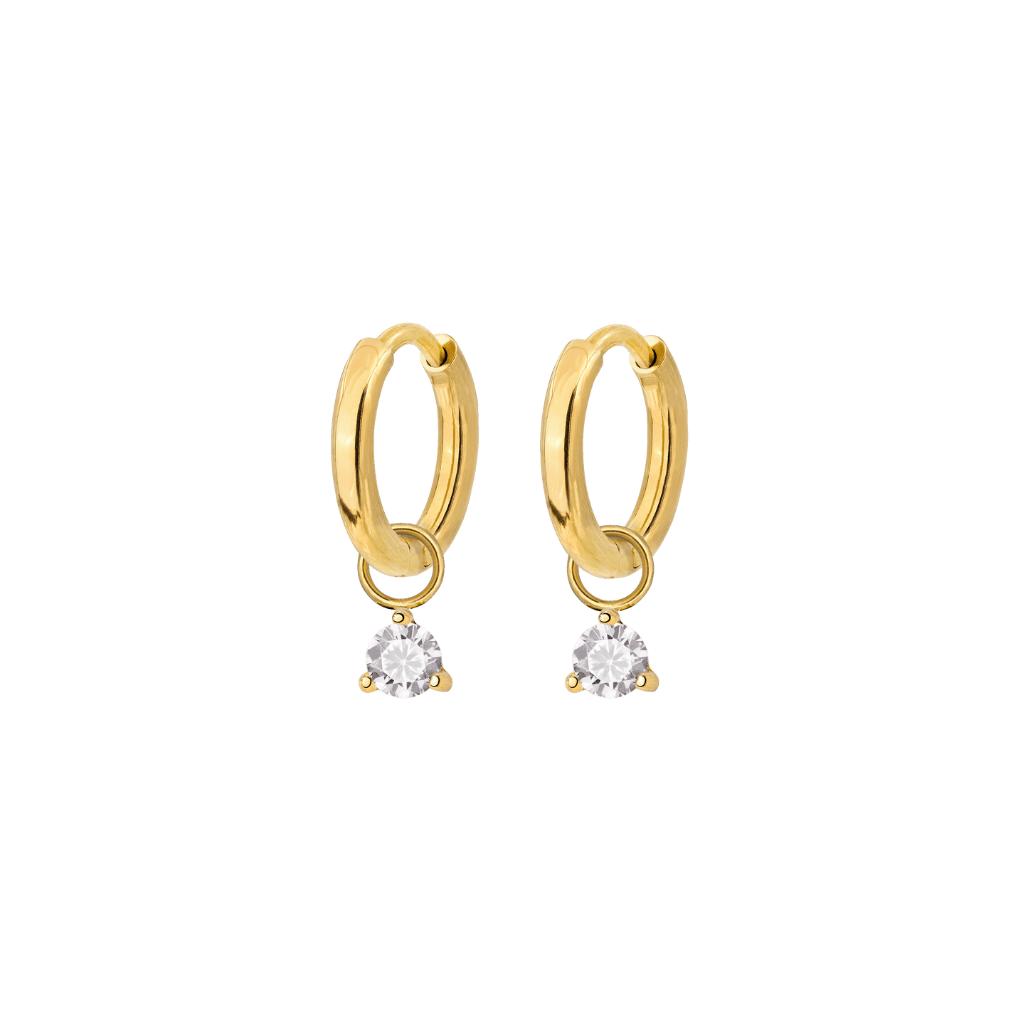 Blanco Lumbre Hoop Set Baby Gold