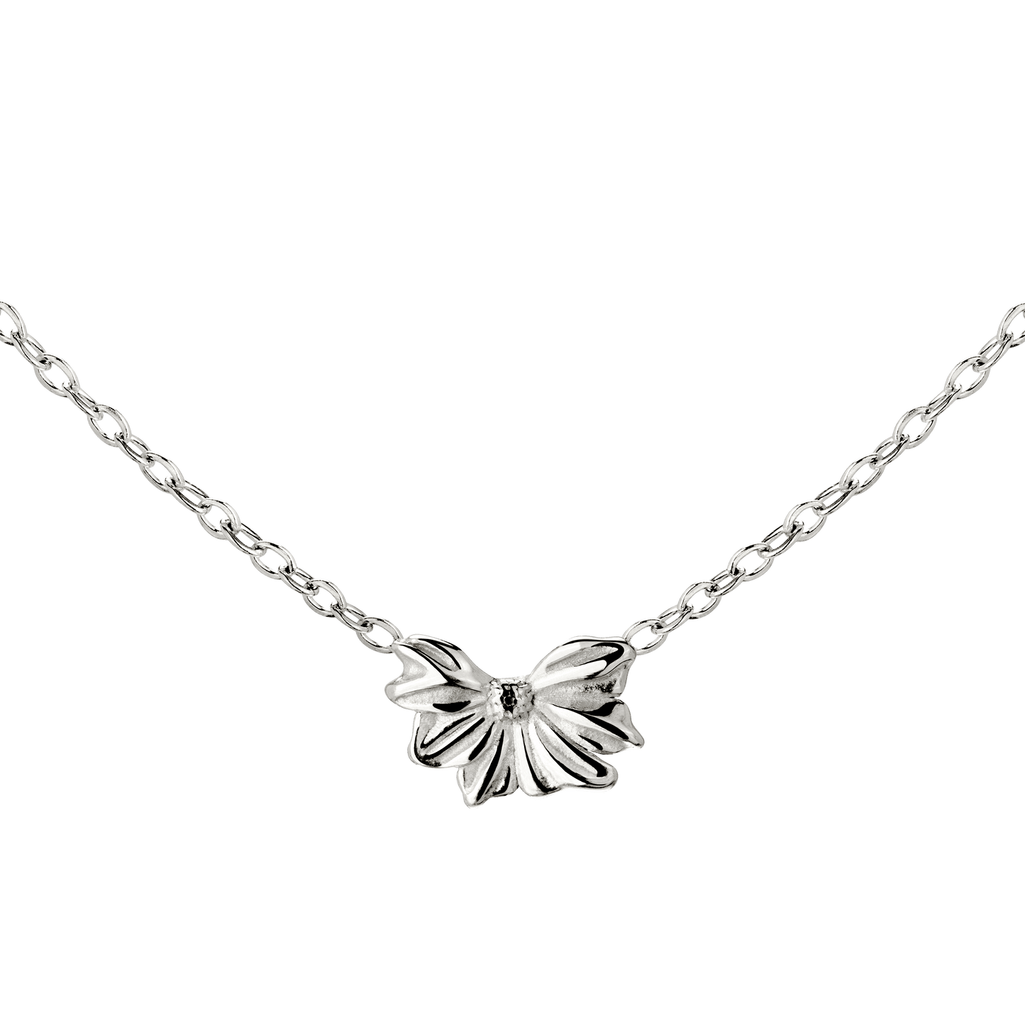 Eternal Bloom Necklace Silver