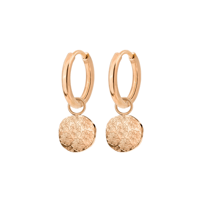 Everbloom Hoop Set Small Rose Gold