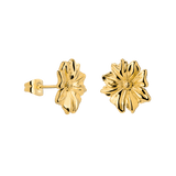 Pure Petal Studs Gold