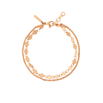 Timeless Ties Bracelet Rose Gold