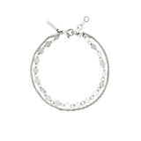 Timeless Ties Bracelet Silver