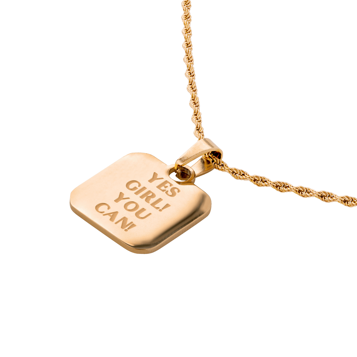 Yes girl! You can! Necklace Rose Gold