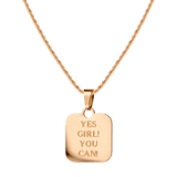 Yes girl! You can! Necklace Rose Gold