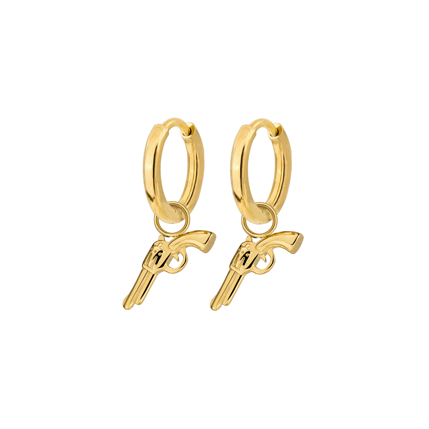 Bulletproof Hoop Set Baby Gold