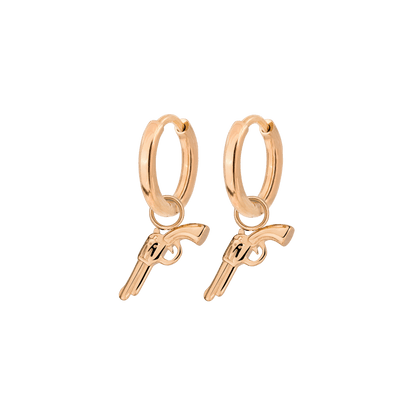 Bulletproof Hoop Set Baby Rose Gold