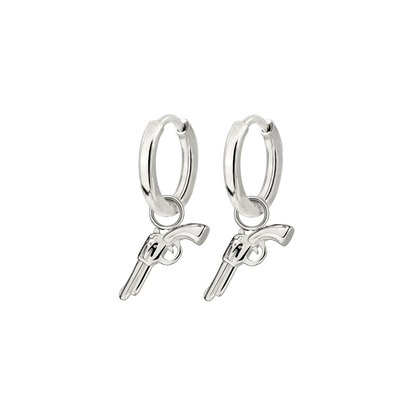 Bulletproof Hoop Set Baby Silver