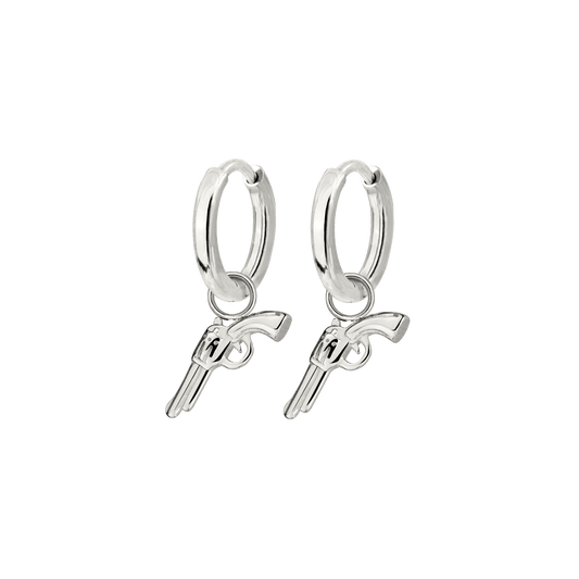 Bulletproof Hoop Set Baby Silver