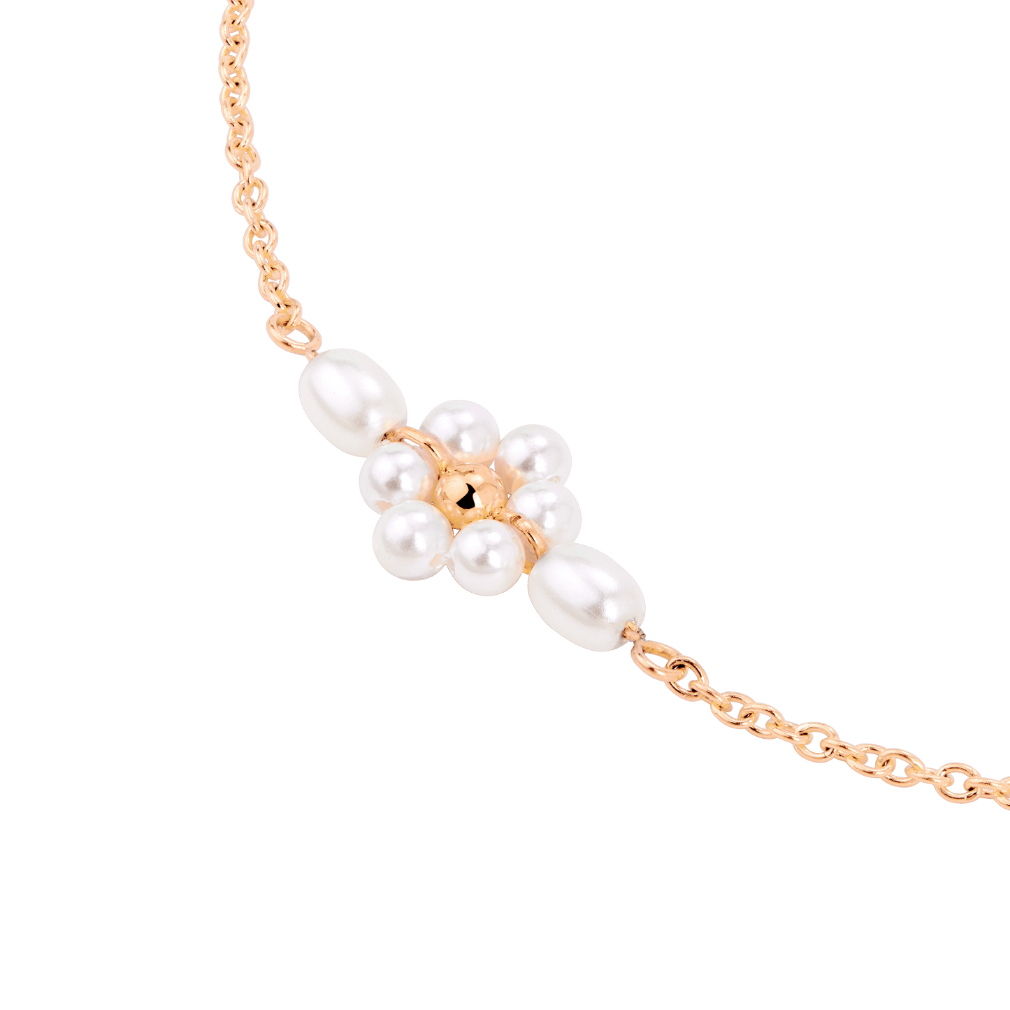Daisy Choker Rose Gold