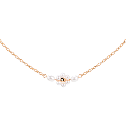Daisy Choker Rose Gold
