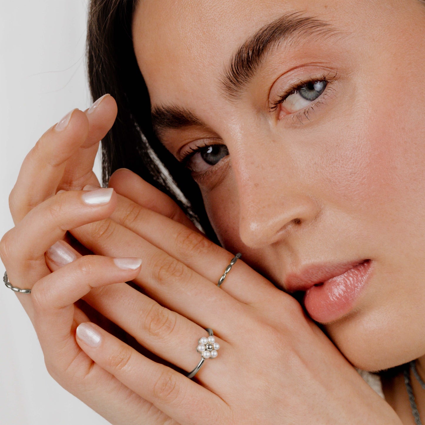 Daisy Ring Silver