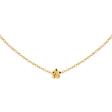 Floral Glow Choker Gold