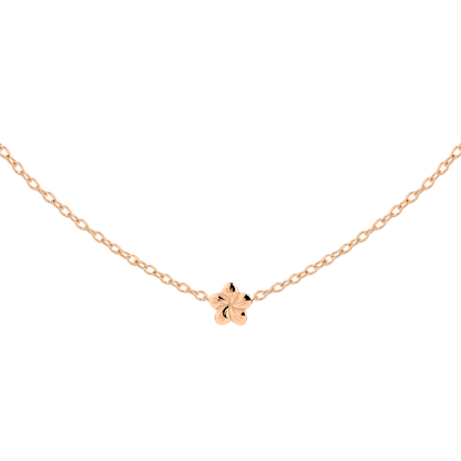 Floral Glow Choker Rose Gold