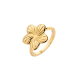 Floral Glow Ring Gold