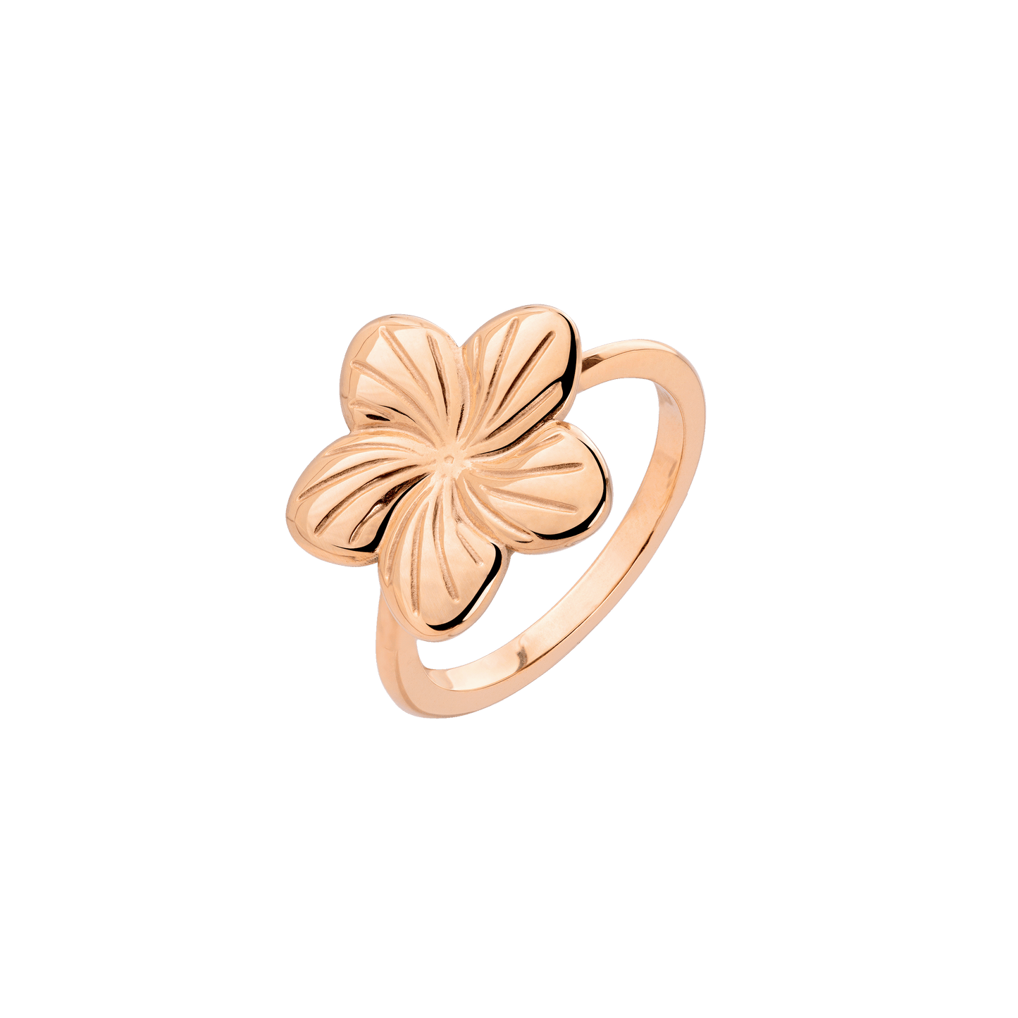 Floral Glow Ring Rose Gold