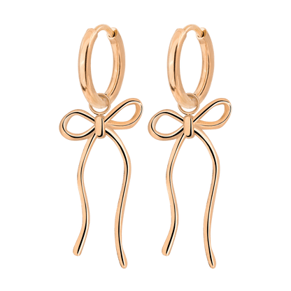 Lovely Loop Hoop Set Small Rose Gold