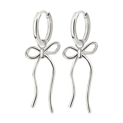 Lovely Loop Hoop Set Small Silver