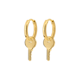 Low-key Hoop Set Small Gold