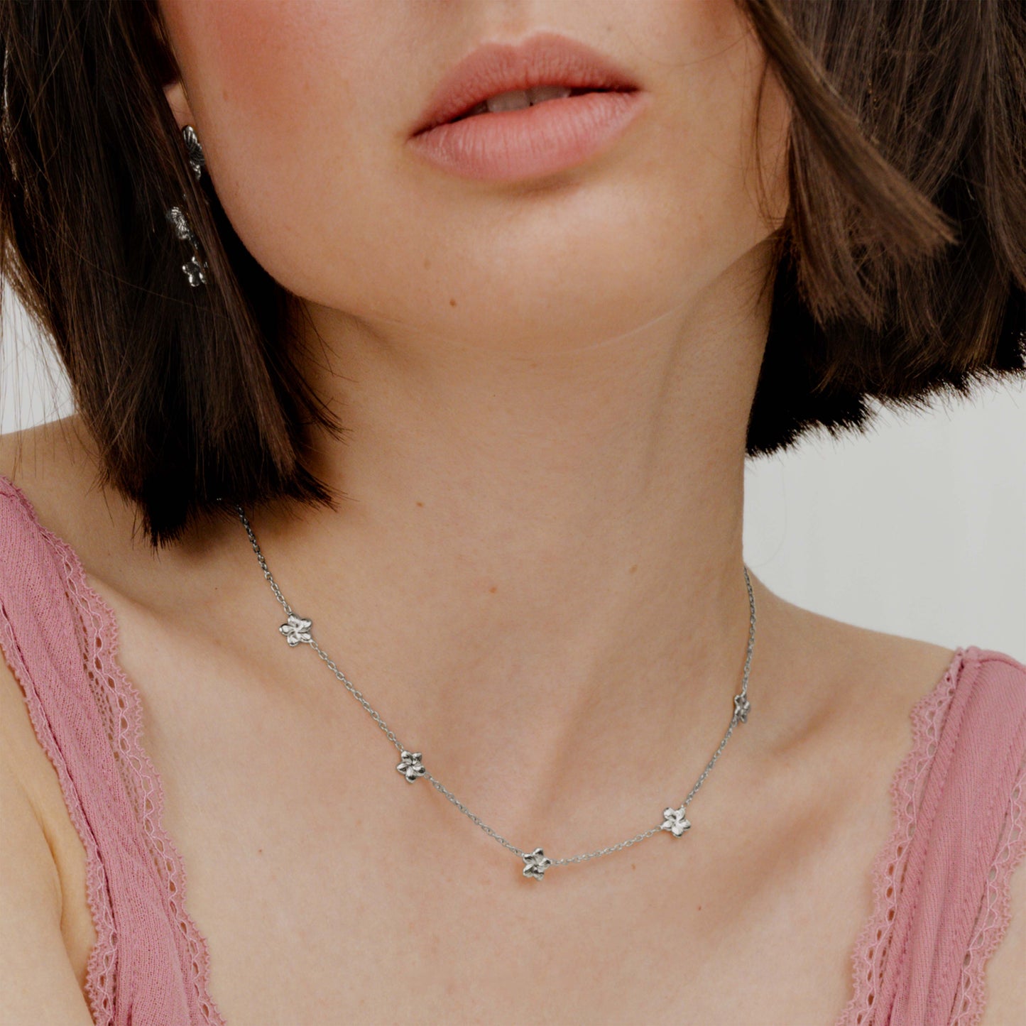 Meadow Choker Silver