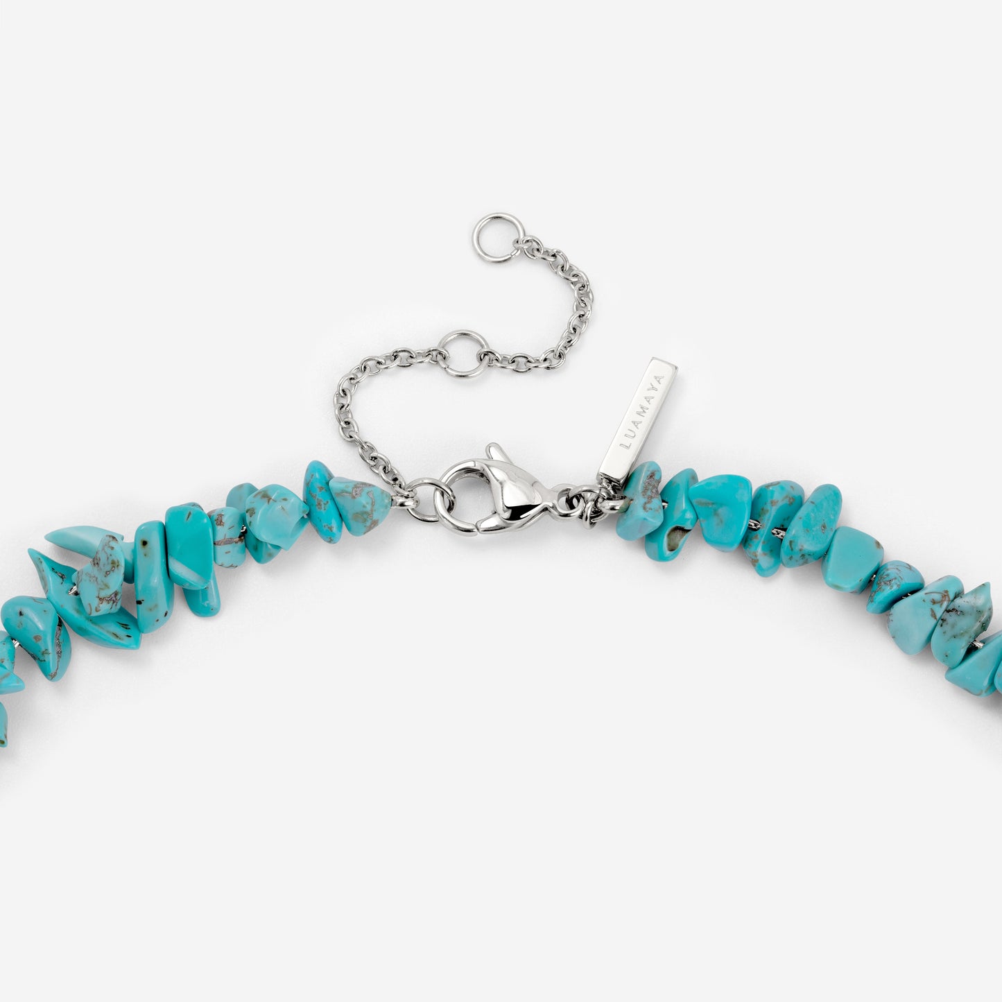 Blue Lagoon Necklace Silver