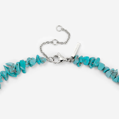 Blue Lagoon Necklace Silver