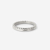 Boho Dots Ring Silver