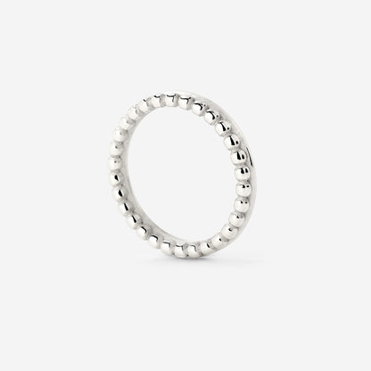 Boho Dots Ring Silver